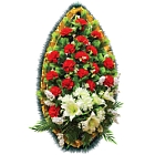 Венок 1,4м "ЗАКАЗ"-8